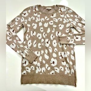 LOFT | Small | Leopard Sweater